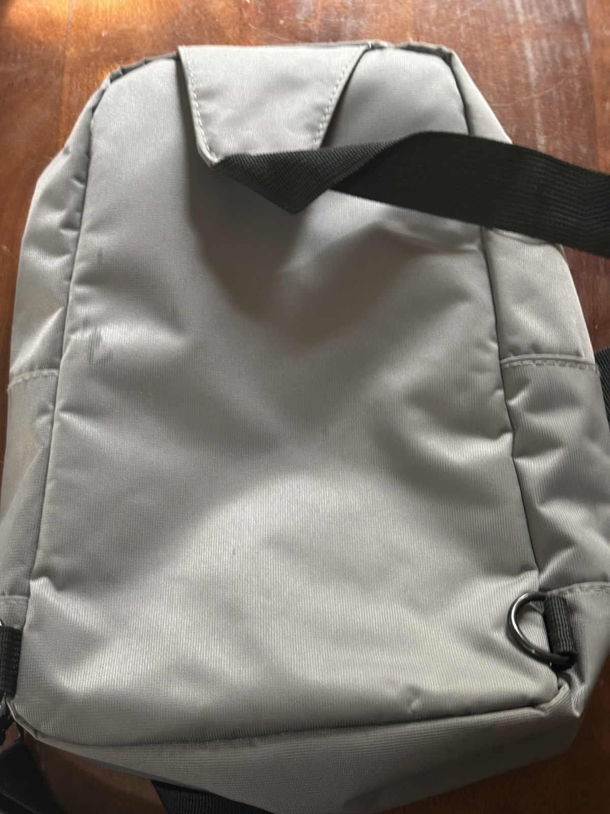 Unbranded Nylon Sling Bag Long Adjust Straps Multi Compartment Backpack 5