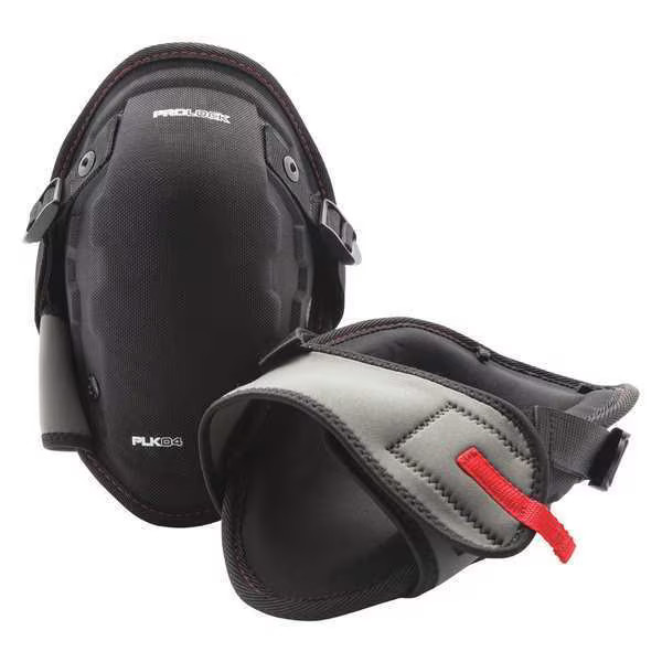 Prolock Gel Knee Pads,PR 93181 One Size Fits All Plastic Black gallery
