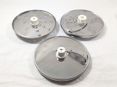 3 Disk Blade Set Slice & Shred KitchenAid Food Processor KFP600 Parts Only