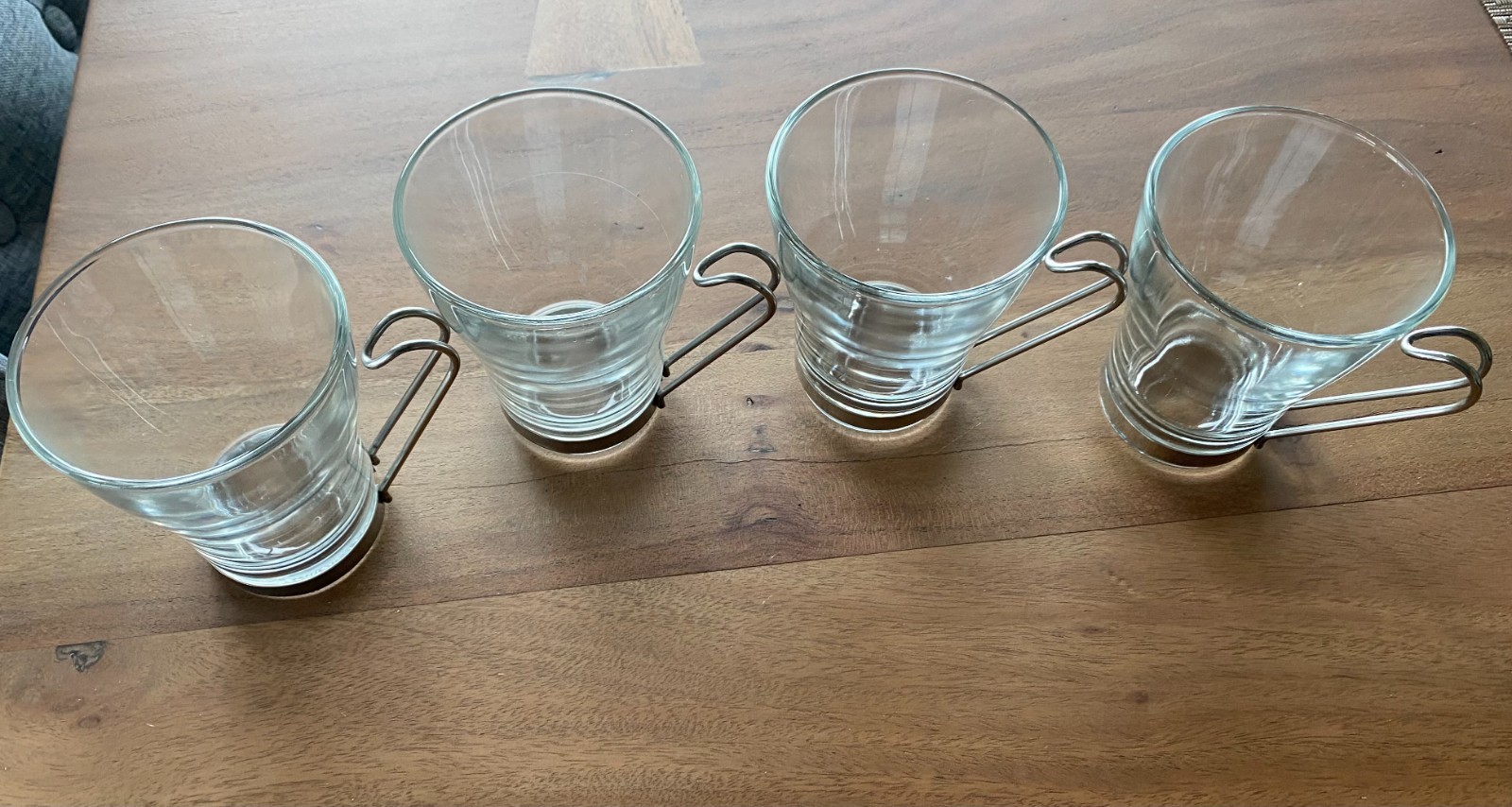 Bormioli Rocco Verdi Espresso Cup-Stainless Steel Handles (Set of 4) 7 Fl Ounces gallery