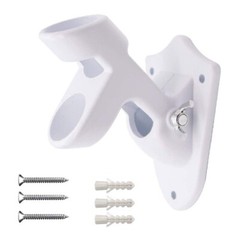 Flag Pole Holders Wall Mounting Bracket 2-Position House Flag Pole Brackets