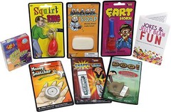 7 Pc Practical Joke Gifts Practical Joke Kit Gift Set for Kids w Joke Jelly
