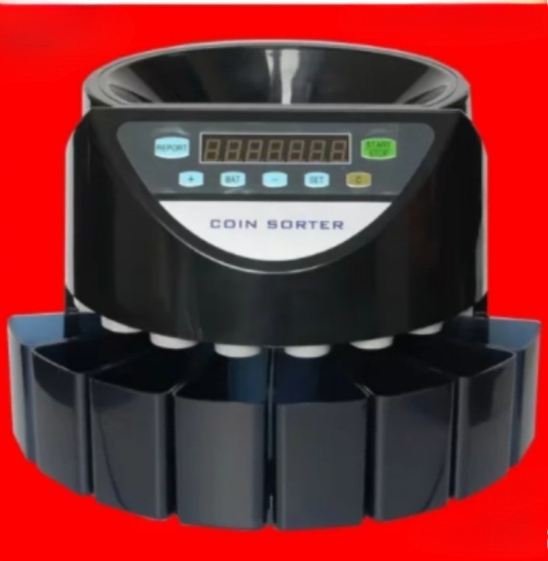 220V Mixed Coin Value Sorter Euro Peso Singapore Dollar ringgit British Pound gallery