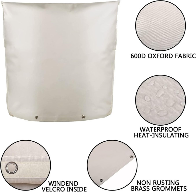 Outdoor Backflow Preventer Insulation Cover Pipe Insulation Backflow Covers for gallery
