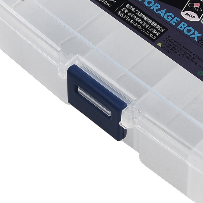 Tool Screws Box Box Plastic Small Part Container Tool Screws Translucent gallery