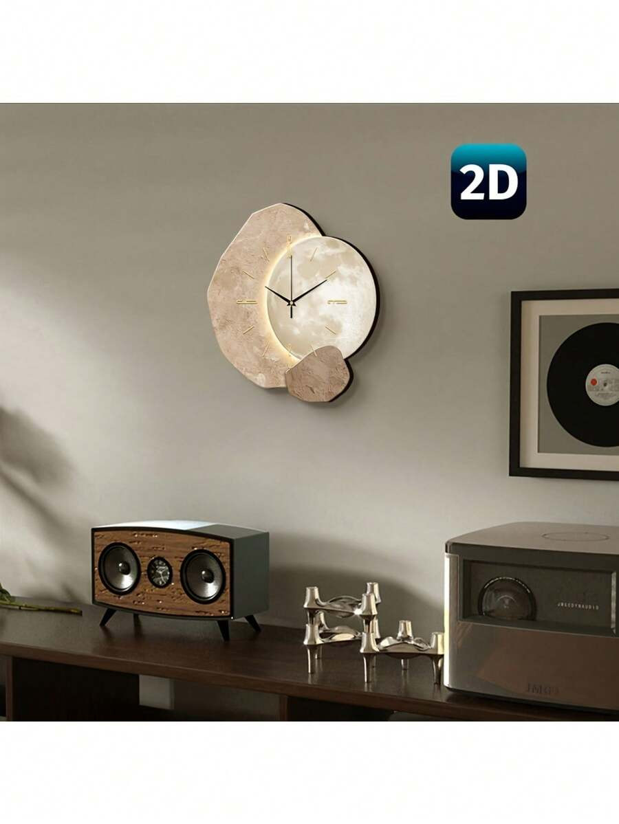 Modern Minimalist Wall Clock, Silent High-End Decorative Clock, Super Quiet gallery
