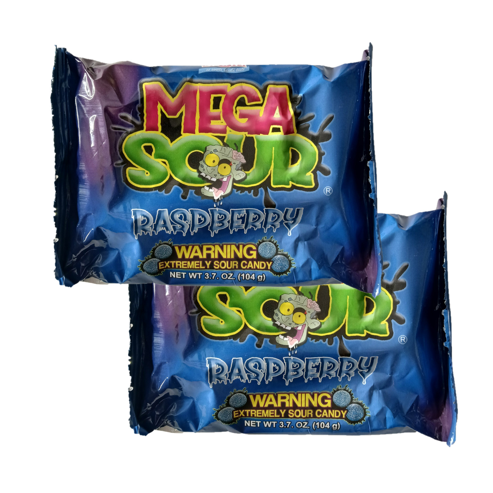 Barnetts Mega Sour Raspberry Hard Candy Extreme Viral Challenge Sweets 2 Pack gallery