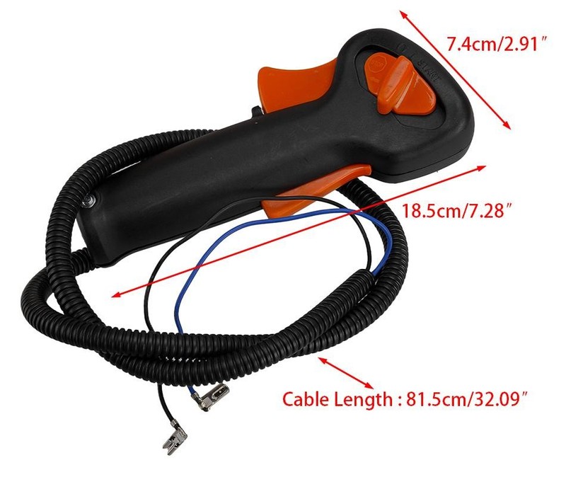 Throttle Control w/ Cable Assembly For Stihl FS90 FS100 FS130 - HOT gallery