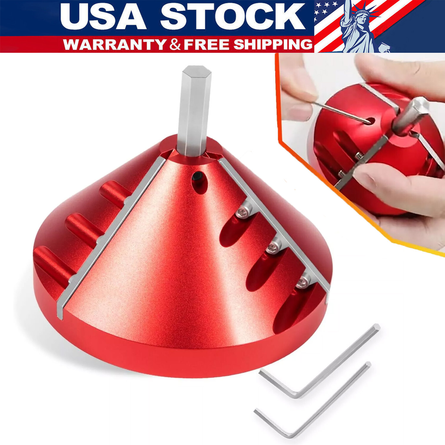 2 in-1 Inner-Outer Pipe Deburring Tool PVC Chamfer Reamer For CPVC, ABS, PP, PE gallery