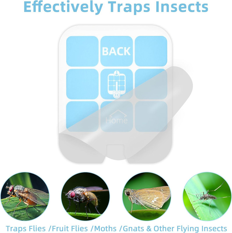 20 Pack Trap Refill Compatible with Saferr Home Fly Trap Refill,Applicable to SH gallery
