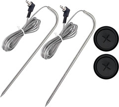 2-Pack Temp Meat Probe Replacement for Pit Boss Pellet Grills and Smokers, 3.5 M
