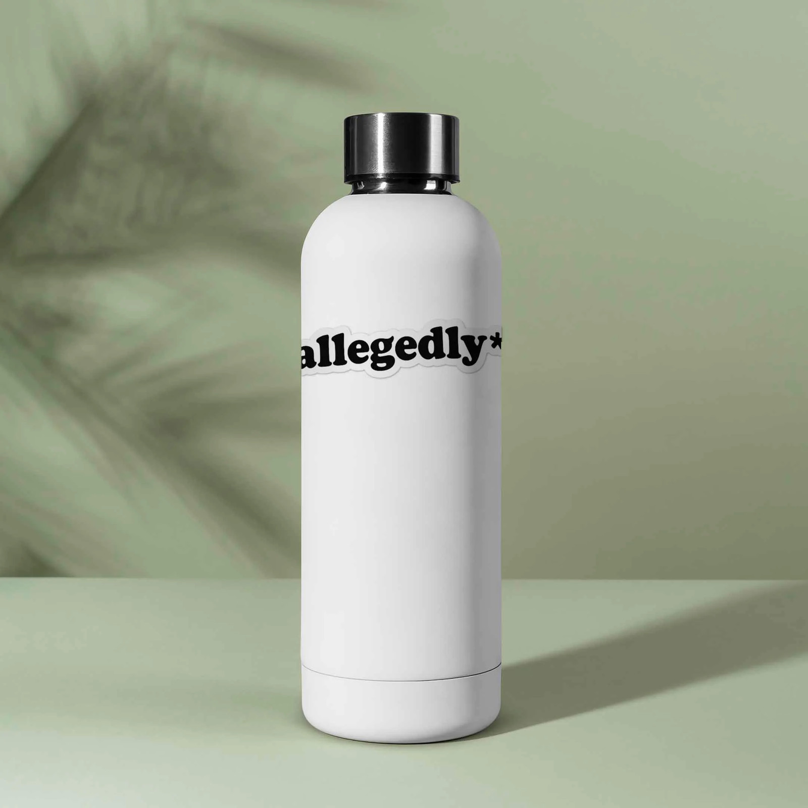 Allegedly Sticker for Hydroflask - Funny Quote Decal gallery