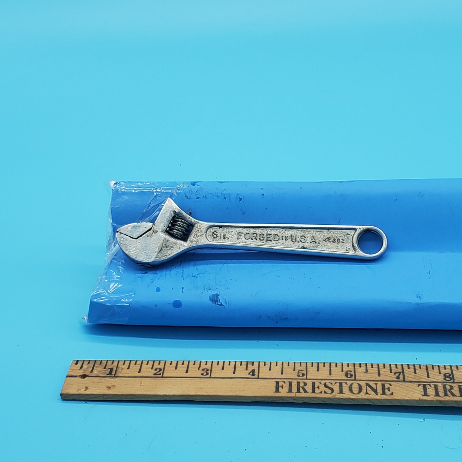 Craftsman 6 Inch 150mm Adjustable Wrench 44602 WF USA gallery