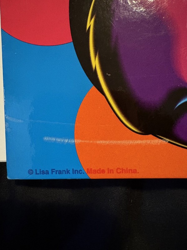 Lisa Frank Roxie & Rollie 3-Ringer Binder Memory Book w/Paper Vintage Minty! gallery