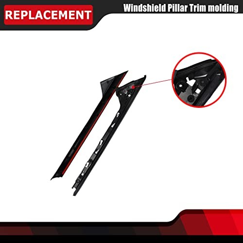 FEXON Front Passenger Side Windshield Outer & Inner A Right Passenger Side gallery