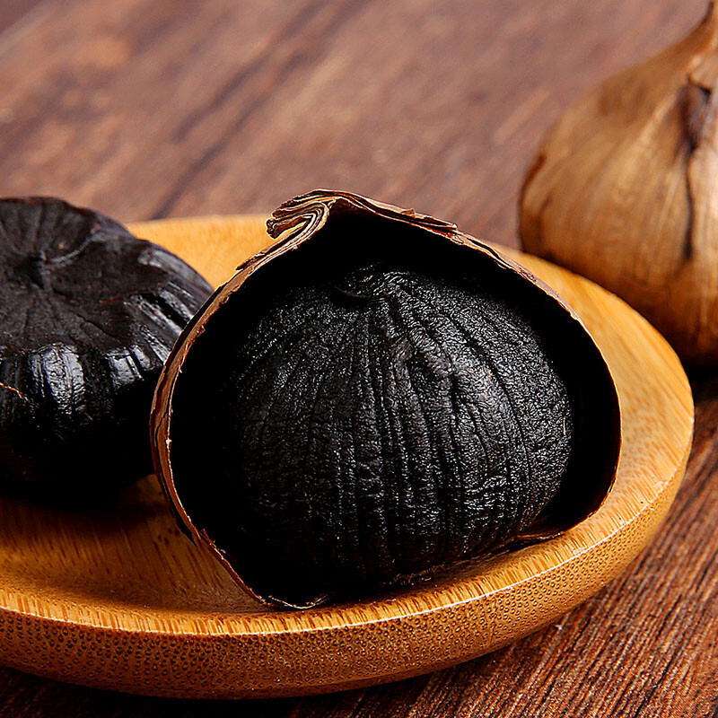 Greenlike Fermented Single Clove Garlic Dried Cooked Black Garlic 即食有机黑蒜 250g gallery