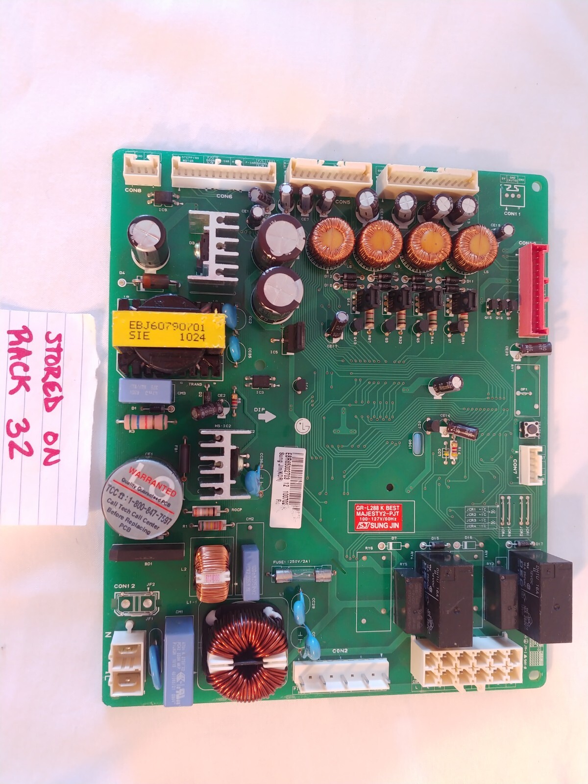 LG MAIN REFRIGERATOR MAIN CONTROL BOARD EBR65002703 gallery