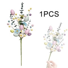 Easter Egg Stem Branch Artificial