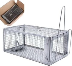 Humane Mouse Trap, Reusable Catch and Release Rodent Trap for Small Mice