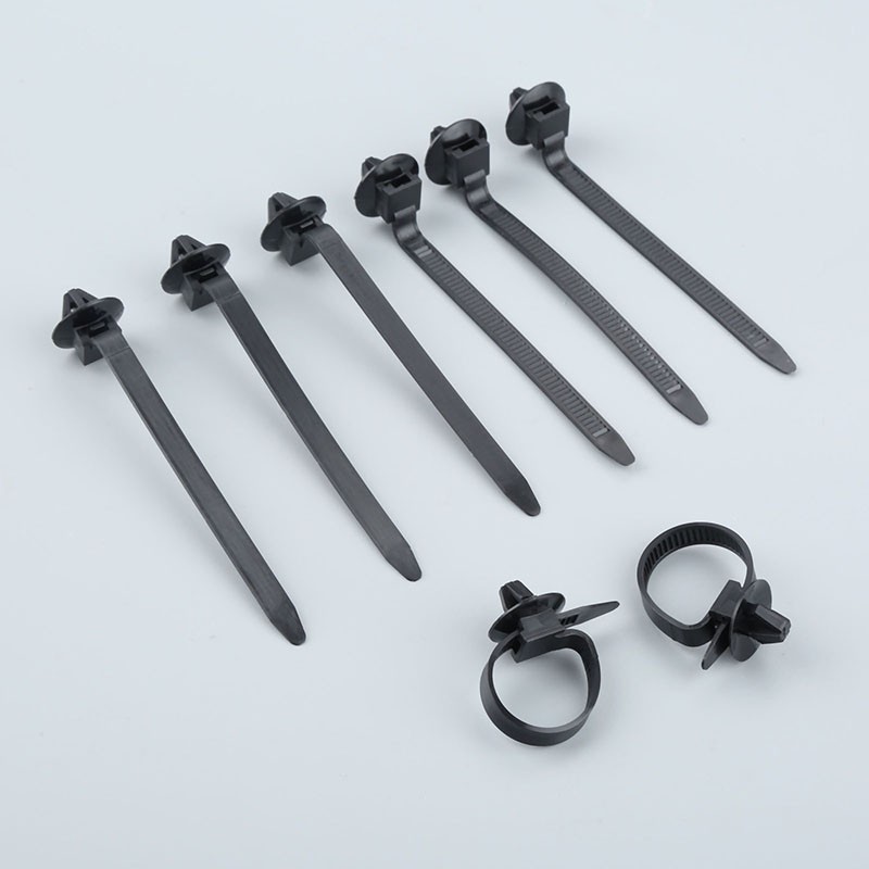 Nightosun Universal Nylon Push Mount Clips Plastic Ties for Home Or Garden Use gallery