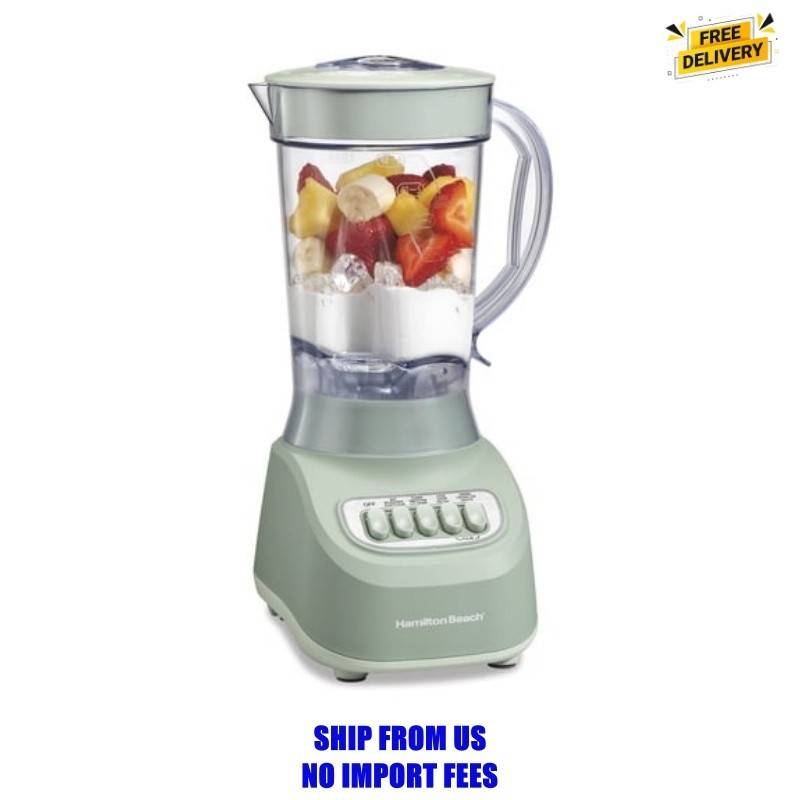 Hamilton Beach Smoothie Blender, 48 oz. Jar, Stainless Steel Blade, High Speed, gallery