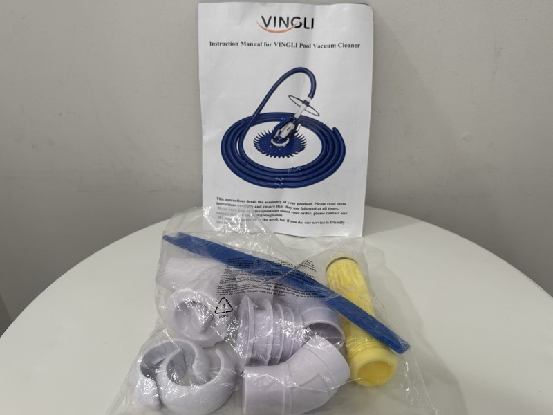 VINGLI Pool Vacuum Cleaner Automatic Sweeper Swimming Pool Creepy Crawler (Used) gallery