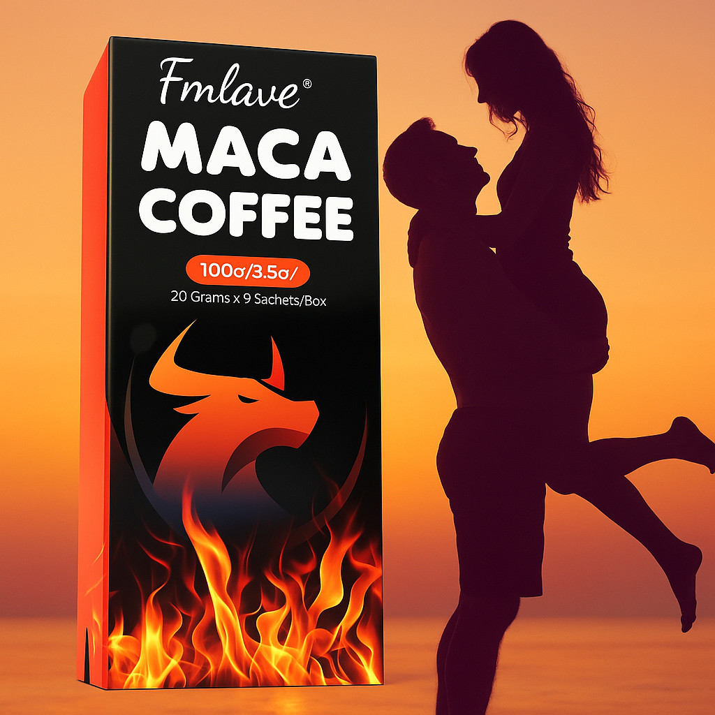 Men Power 5x20g Black Coffee Active Instant Energy Coffee Maka Ginseng Coffee US gallery