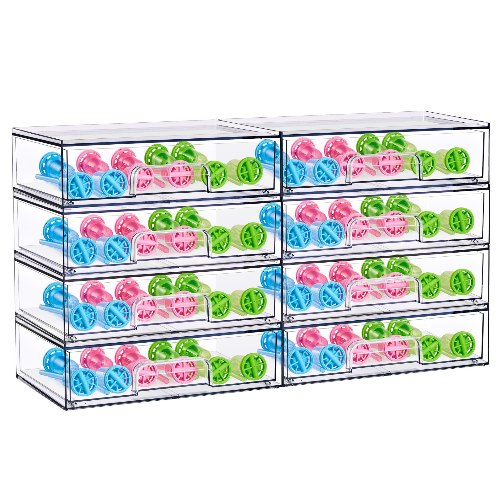 Sorbus Stackable Acrylic Storage Drawers, Clear Plastic Organizer Bins gallery