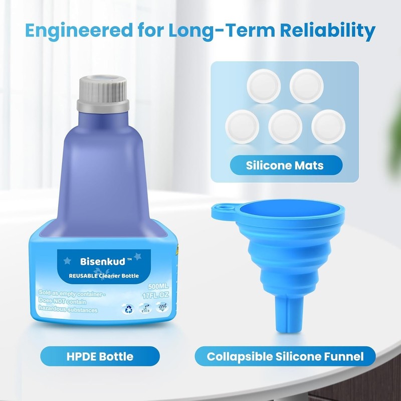 500ml Leak-Proof Cleaning Solution Bottle for Swiffer WetJet - Hand Wash Only gallery