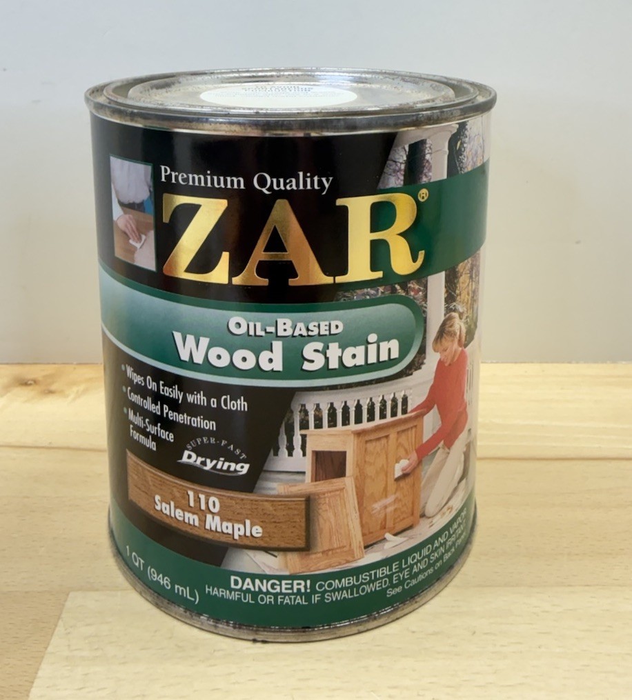 ZAR 110 SALEM MAPLE (1) quart Oil Based Interior Wood 32 oz Floors Masonite NEW gallery