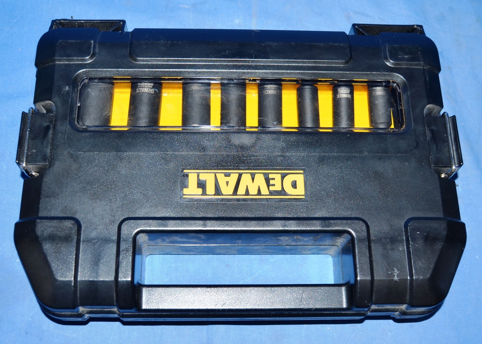 DEWALT DW22838 10PC IMPACT READY SOCKET SET 3/8" DRIVE 5/16"-3/4" IN CASE gallery
