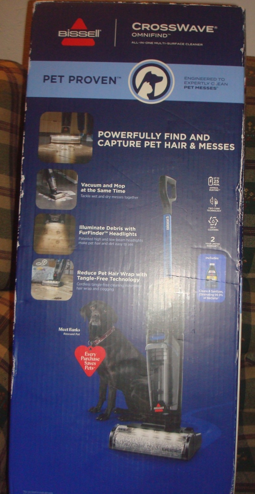 Bissell 3967 CrossWave OmniFind Cleaner NEW gallery