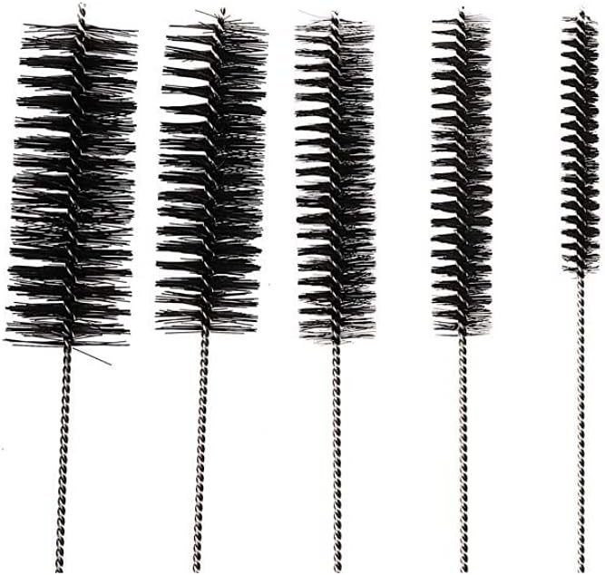 10" Long Professional Tube Cleaning Brush Set, Large Sizes Black, 5 Pc. Kit, ... gallery
