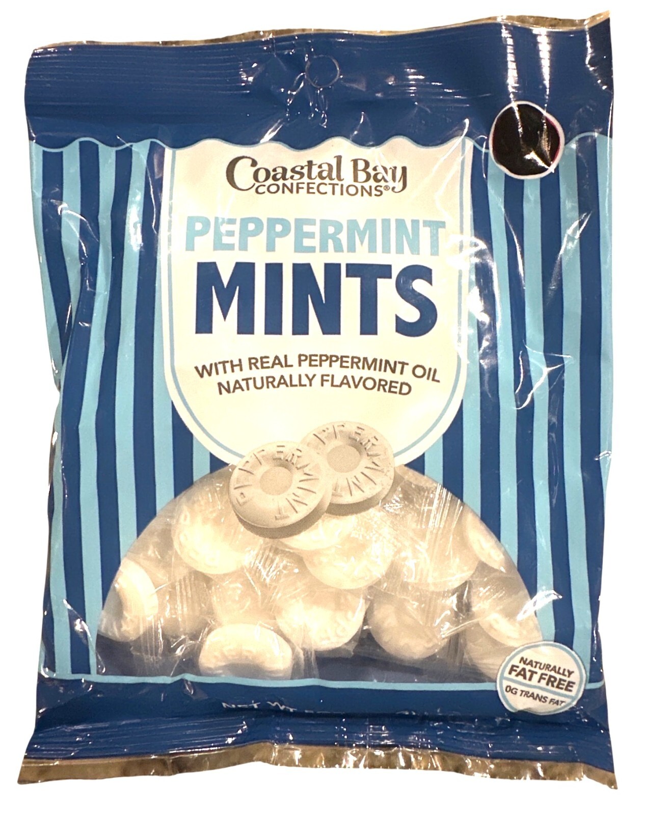 Coastal Bay Confections Peppermint Mints Individually Wrapped 5 oz Bag @ 40 pcs gallery