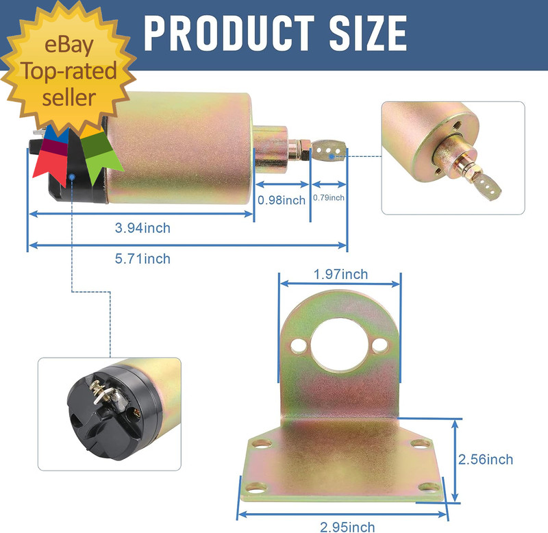 New Shaved Handle Door Popper 2 Door Kit Replacement for 85 Lb with Remote One gallery