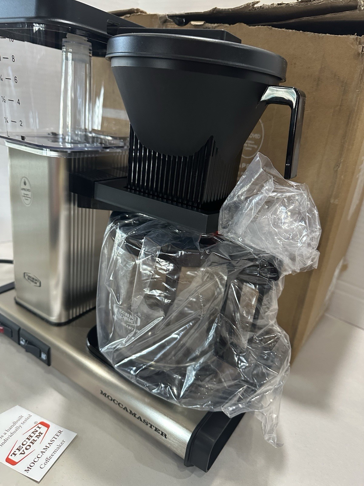 Technivorm MOCCAMASTER KBGV Coffee Maker Machine Brushed Silver 53940 gallery