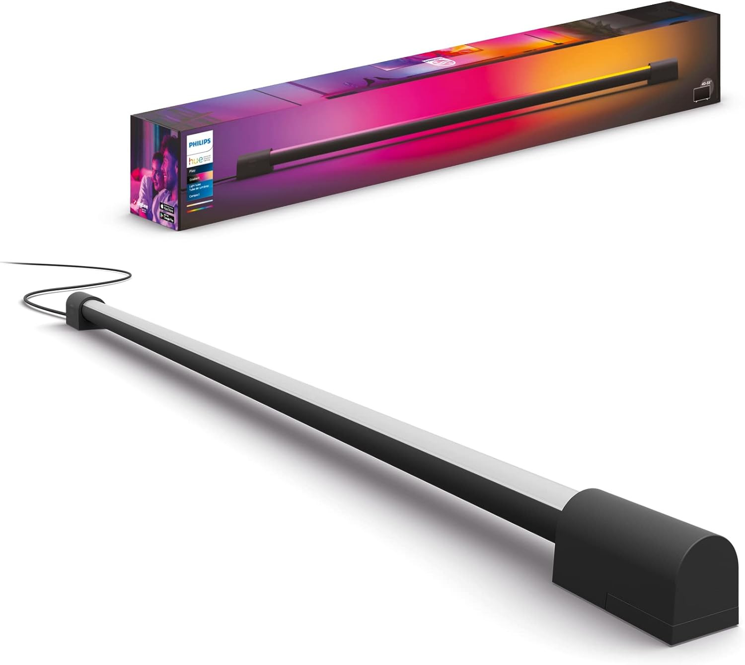 Philips Hue Smart Light Tube - Color-Changing LED for TV, Music & Gaming gallery