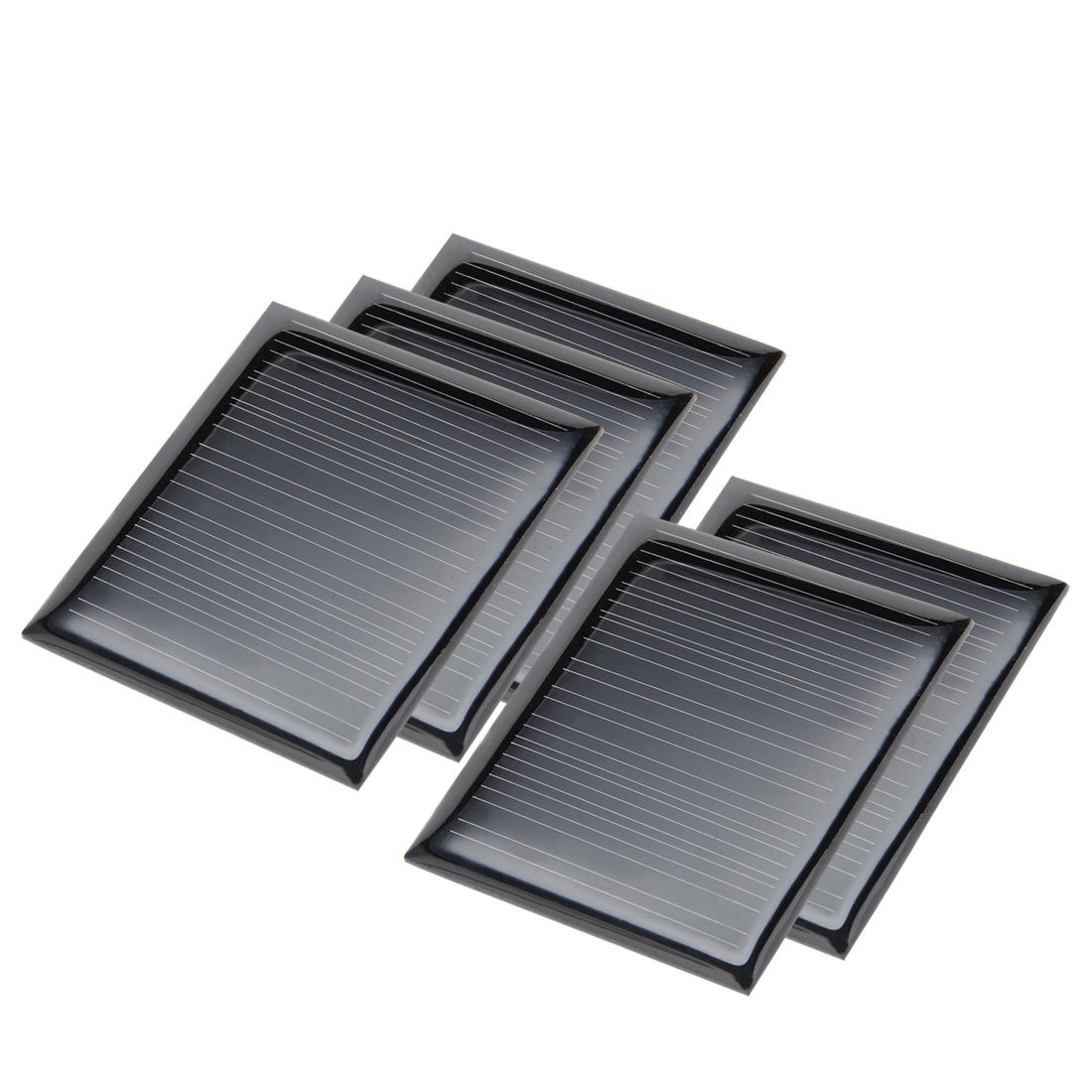 uxcell 5Pcs 5V 60mA Poly Mini Solar Cell Panel Module DIY for Phone gallery