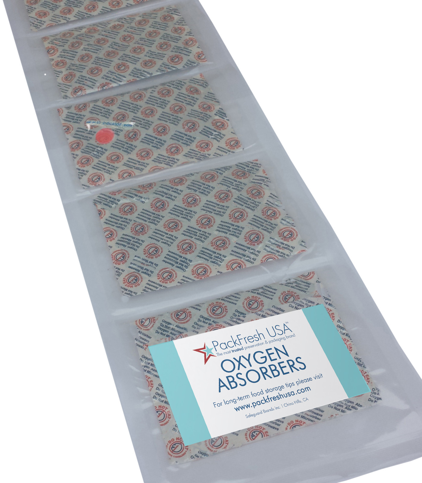 PackFreshUSA 2000cc Oxygen Absorbers Individually Sealed Food-Grade Non-Toxic gallery