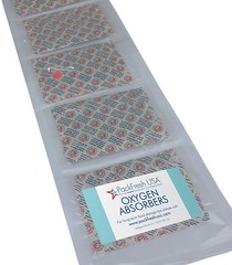 PackFreshUSA 2000cc Oxygen Absorbers Individually Sealed Food-Grade Non-Toxic