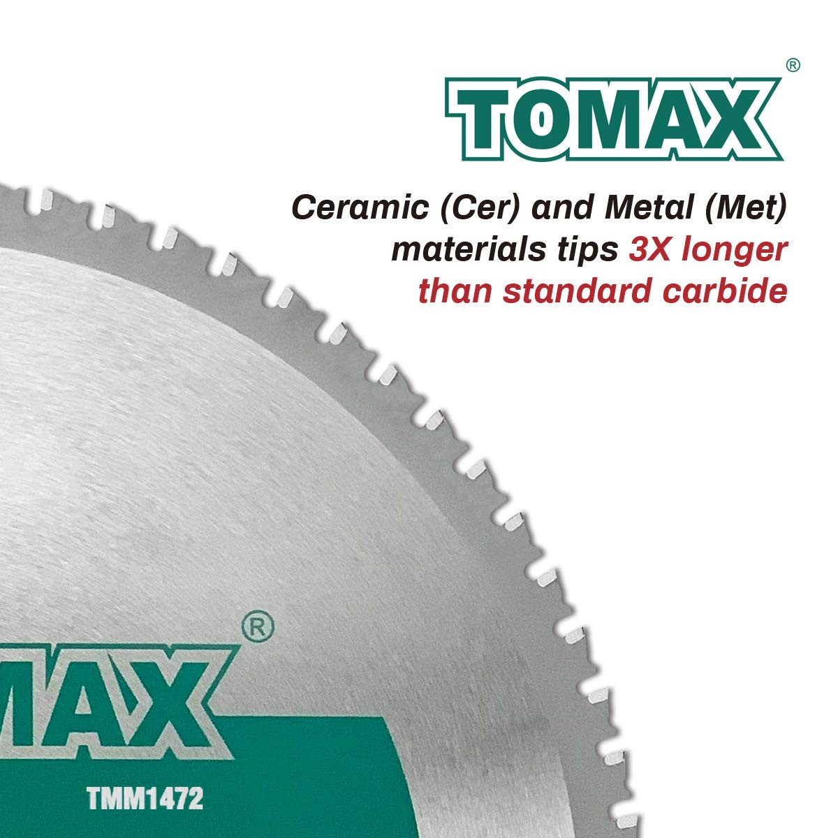14 Inch 72 Tooth Industrial Level Steel and Ferrous Metal Saw Blade with 1 In... gallery
