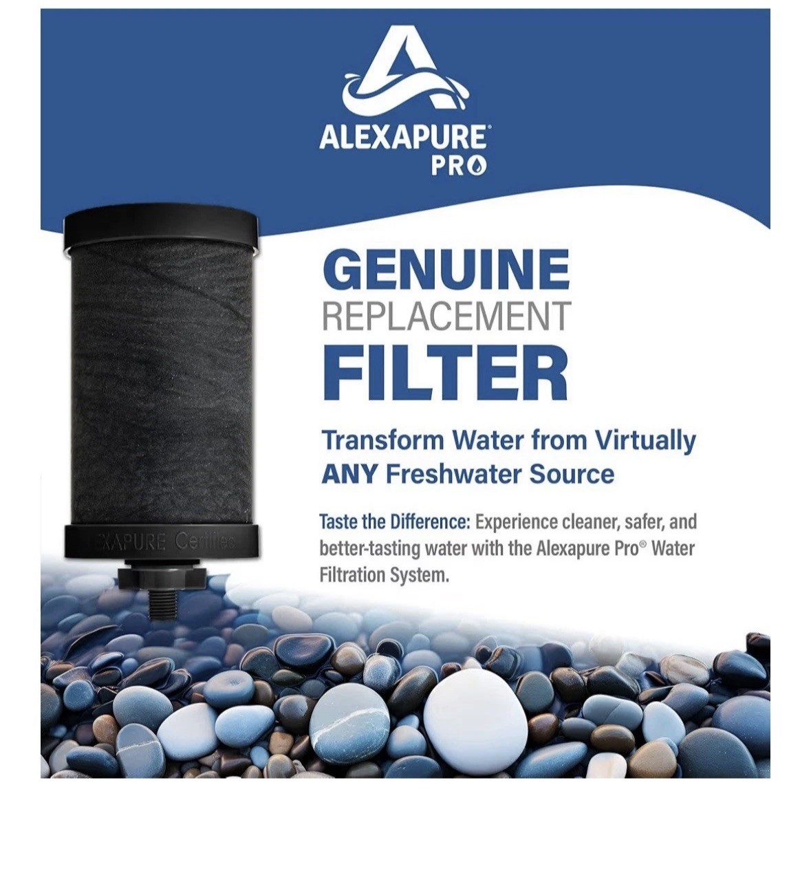 Genuine ALEXAPURE PRO Replacement Water Filter gallery
