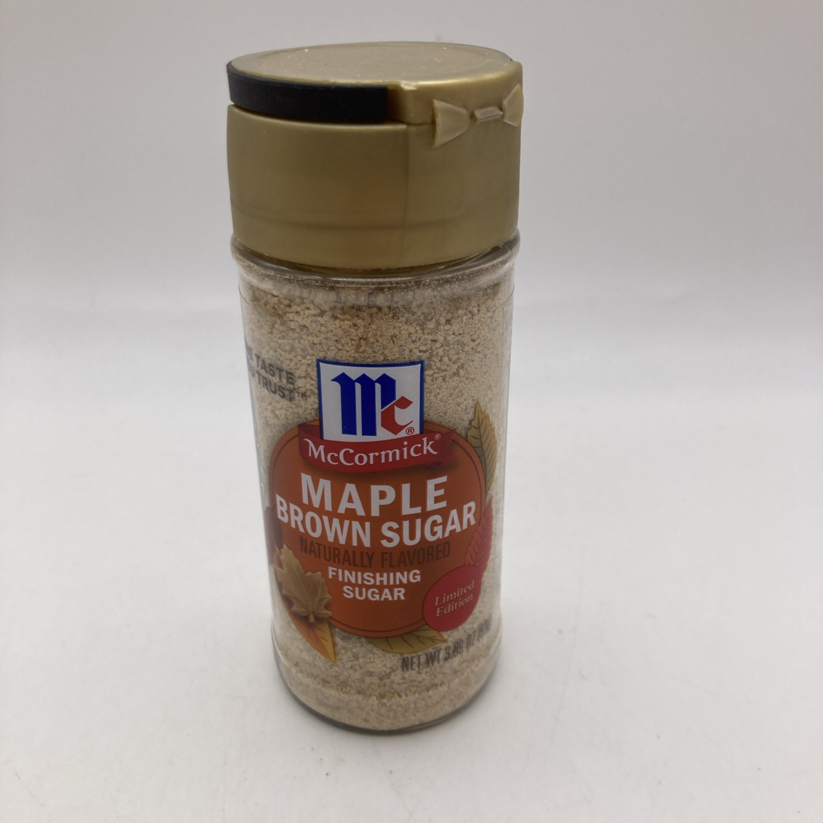 McCormick Maple Brown Sugar Finishing Sugar, 3.09 oz Bottle gallery