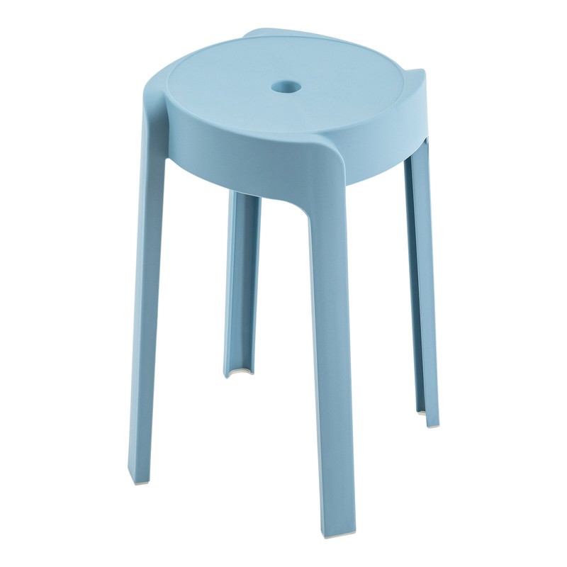 Multi-coloured 5PCS Plastic Bar Stacking Stools L-Shaped For Kids Students New gallery