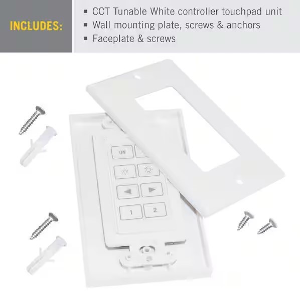 Wireless White Light Dimmer Switch for CCT Tunable White LED Lights gallery