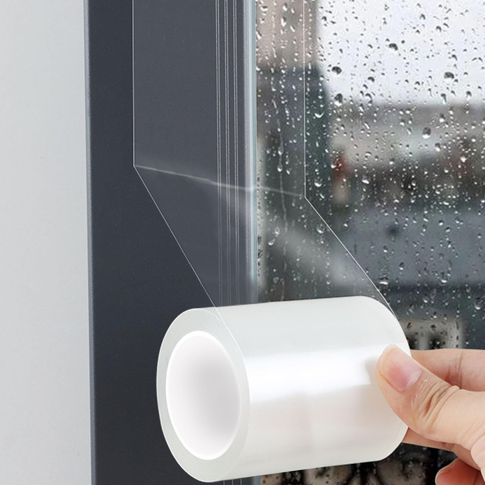 Transparent Window Sealing Tape,2.75 Inch x 32.8 FT,Window Insulation for Win... gallery