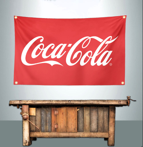 COCA COLA 3' X 5' BANNER FLAG gallery