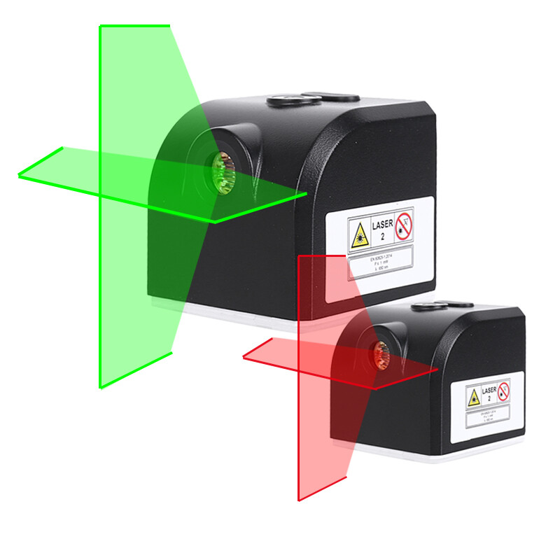 Mini Cross Red / Green Laser Level 2 Lines Horizontal and Vertical Cross Line gallery