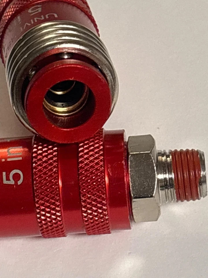 (5-pc) Universal 5 In 1 Quick Connect Coupler Air Hose Fittings 1/4” NPT gallery