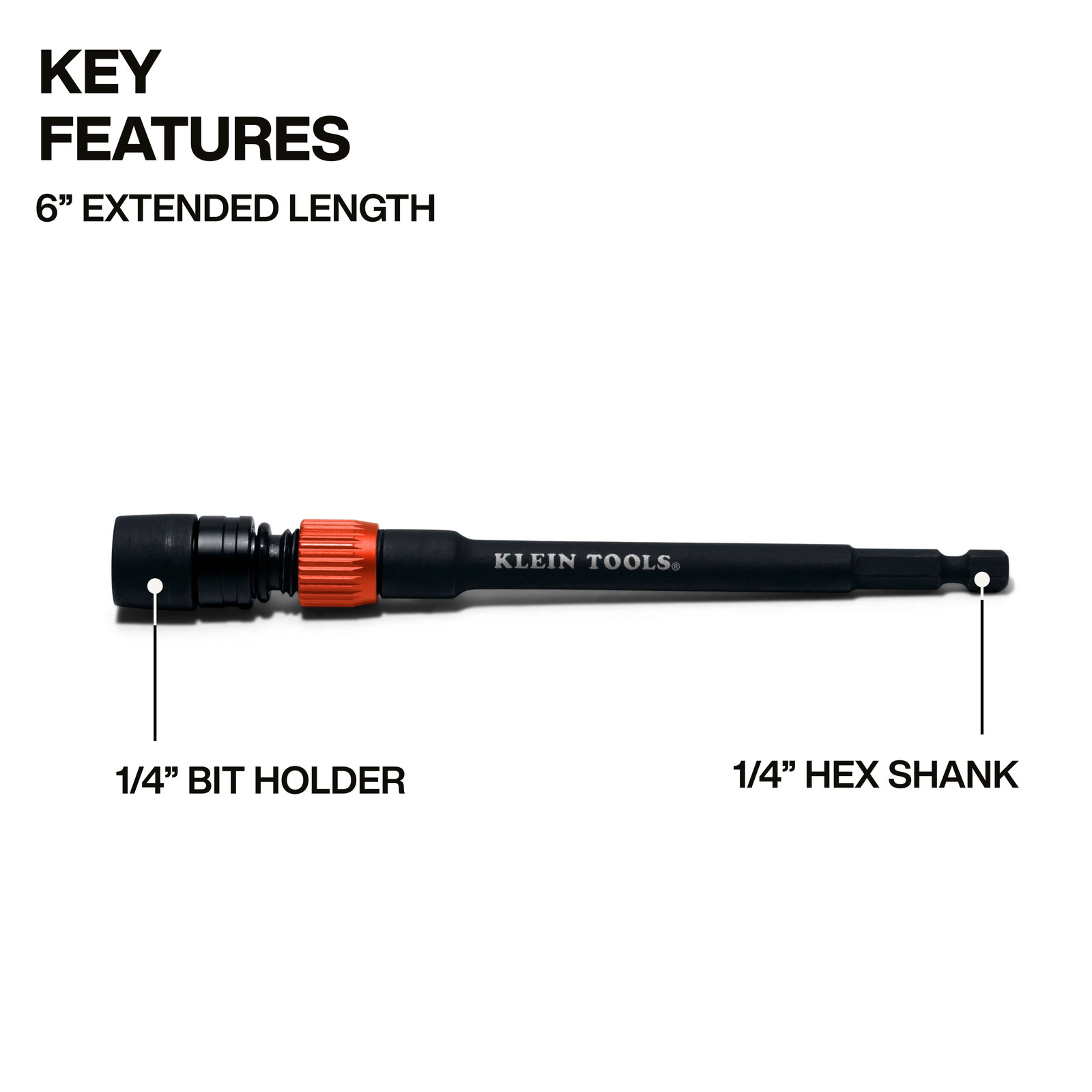 Klein Tools 31088 6" Dual-Lock Impact Extension gallery